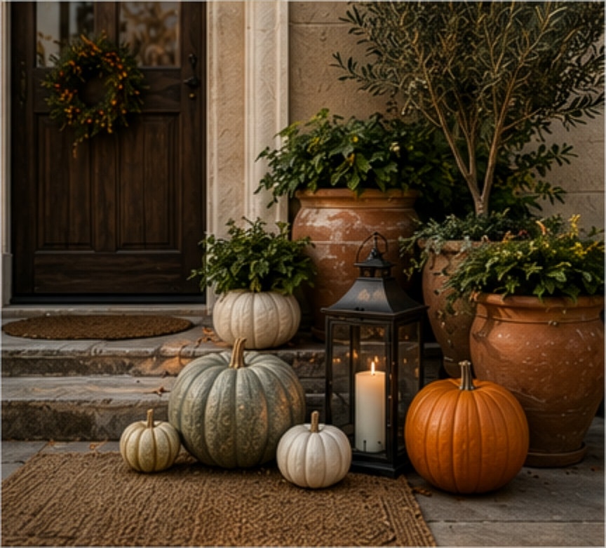 Senior living or community style residential entry